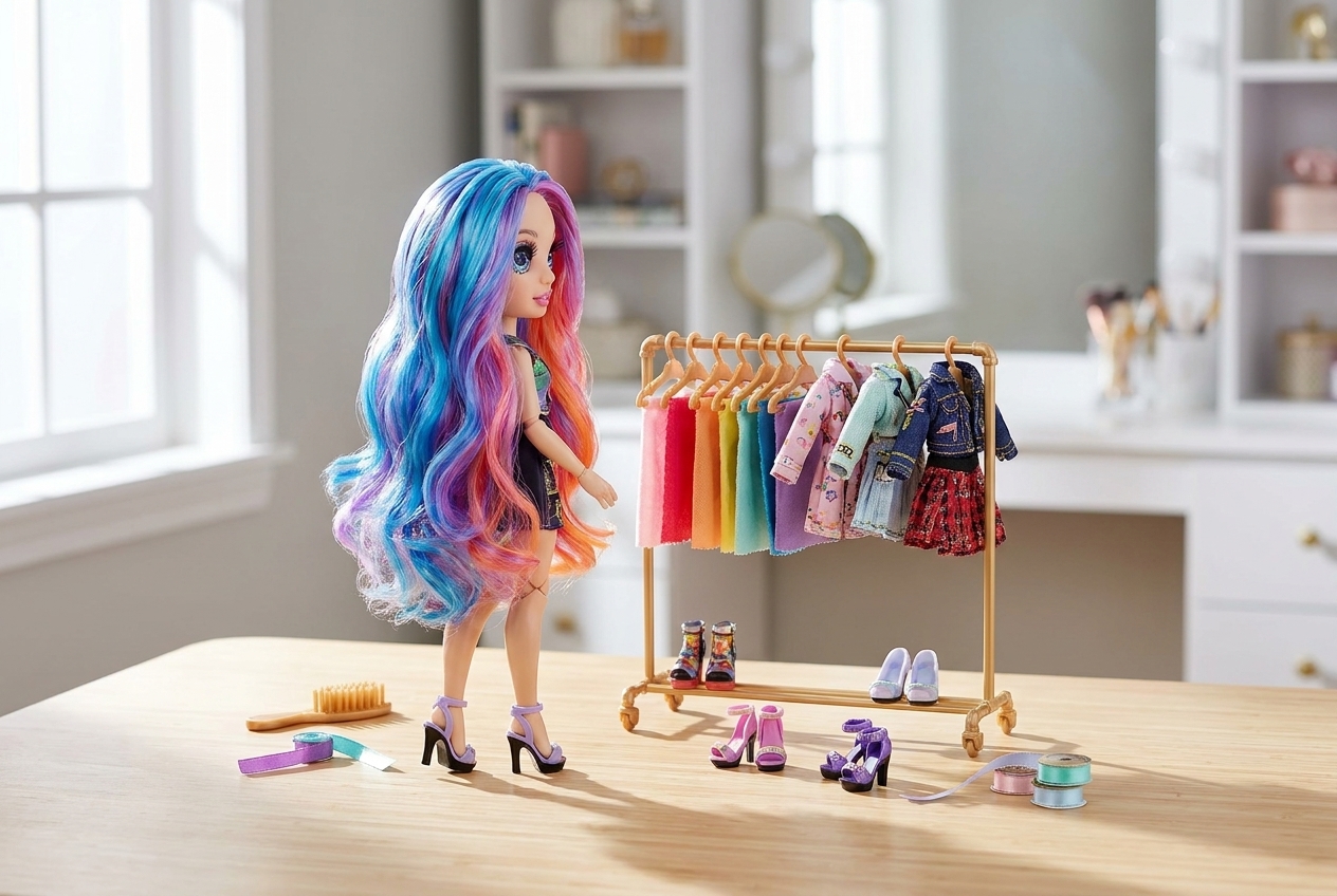 Elegir la muñeca RAINBOW HIGH